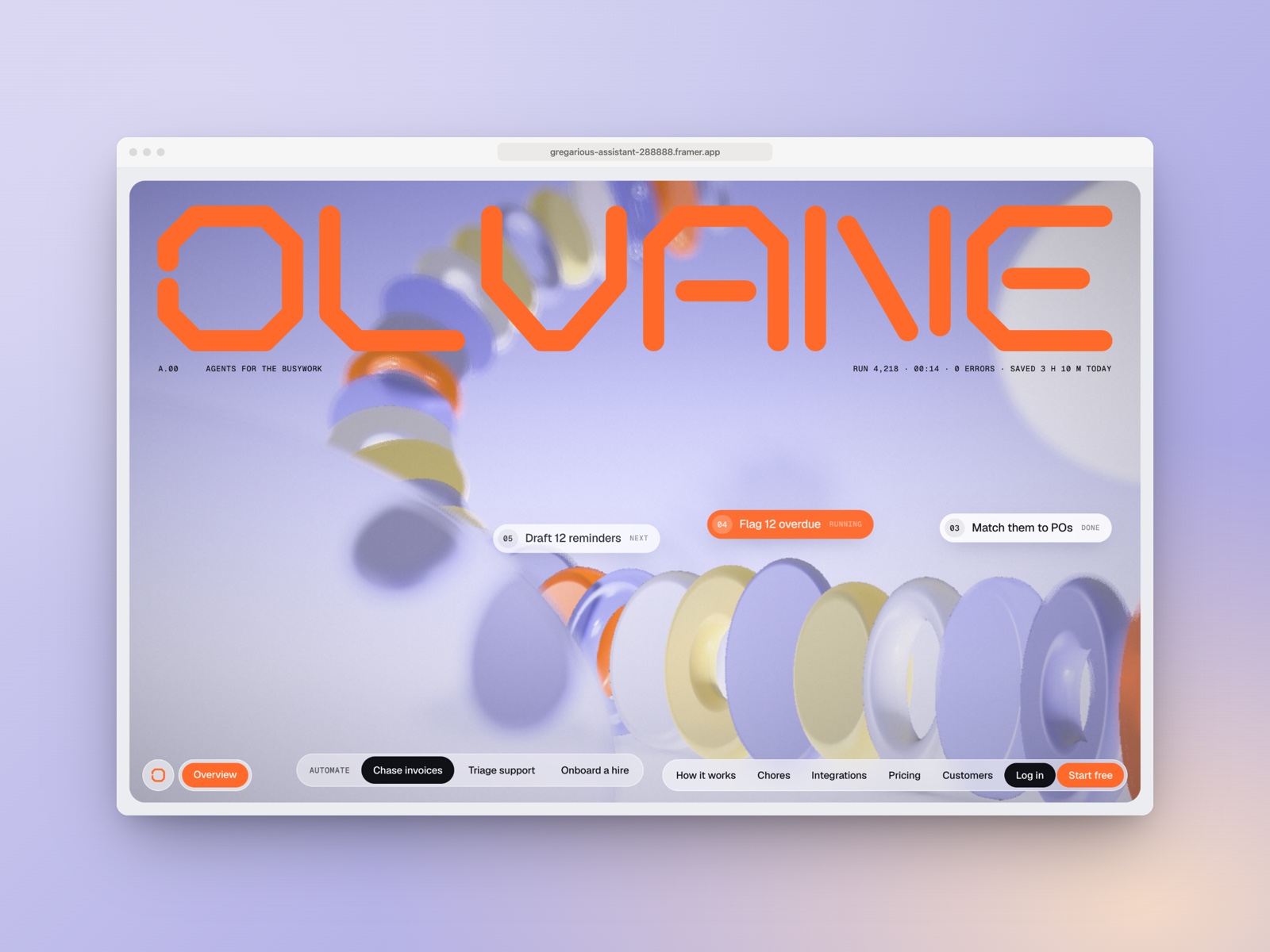 Autopilotry Framer template