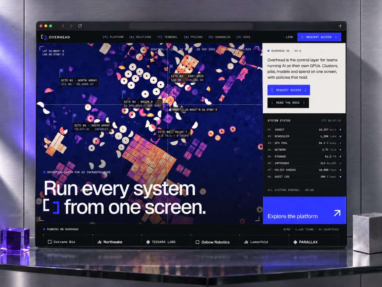 Operating System Framer template