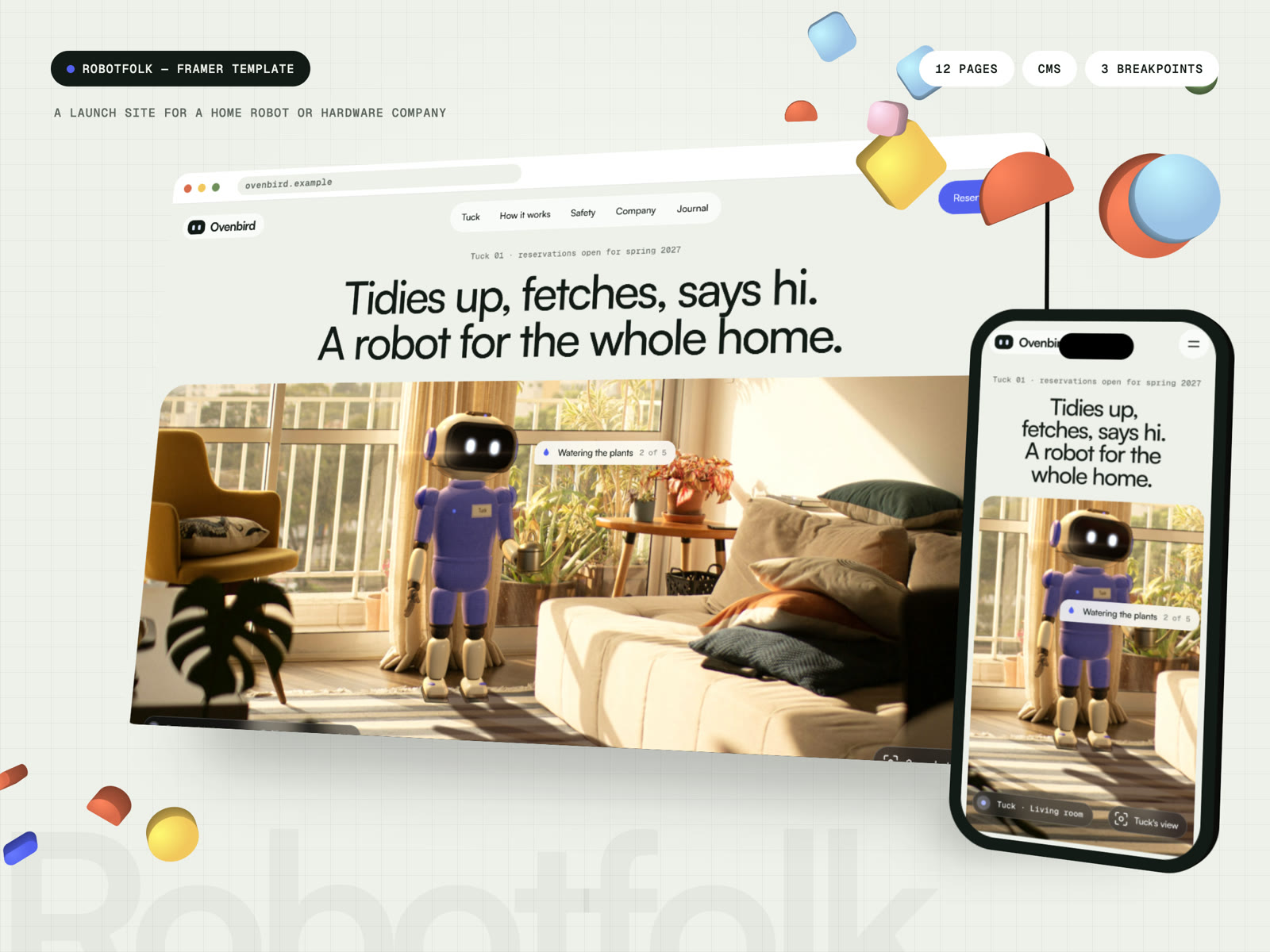 Robotfolk Framer template