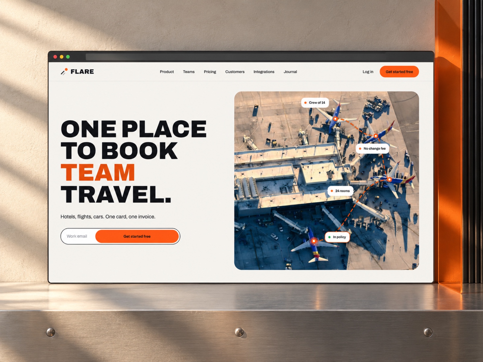 Tripdesk Framer template