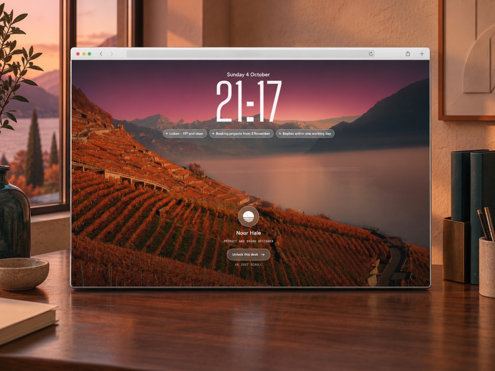YouOS Framer template